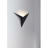 Maytoni - Wandlamp Trame - Zwart - 24.8x7.5x20.5 cm