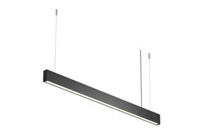 Maytoni - Hanglamp BASIS - Zwart - 112.5x3.3x7.5 cm