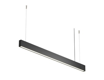 Maytoni - Hanglamp BASIS - Zwart - 112.5x3.3x7.5 cm