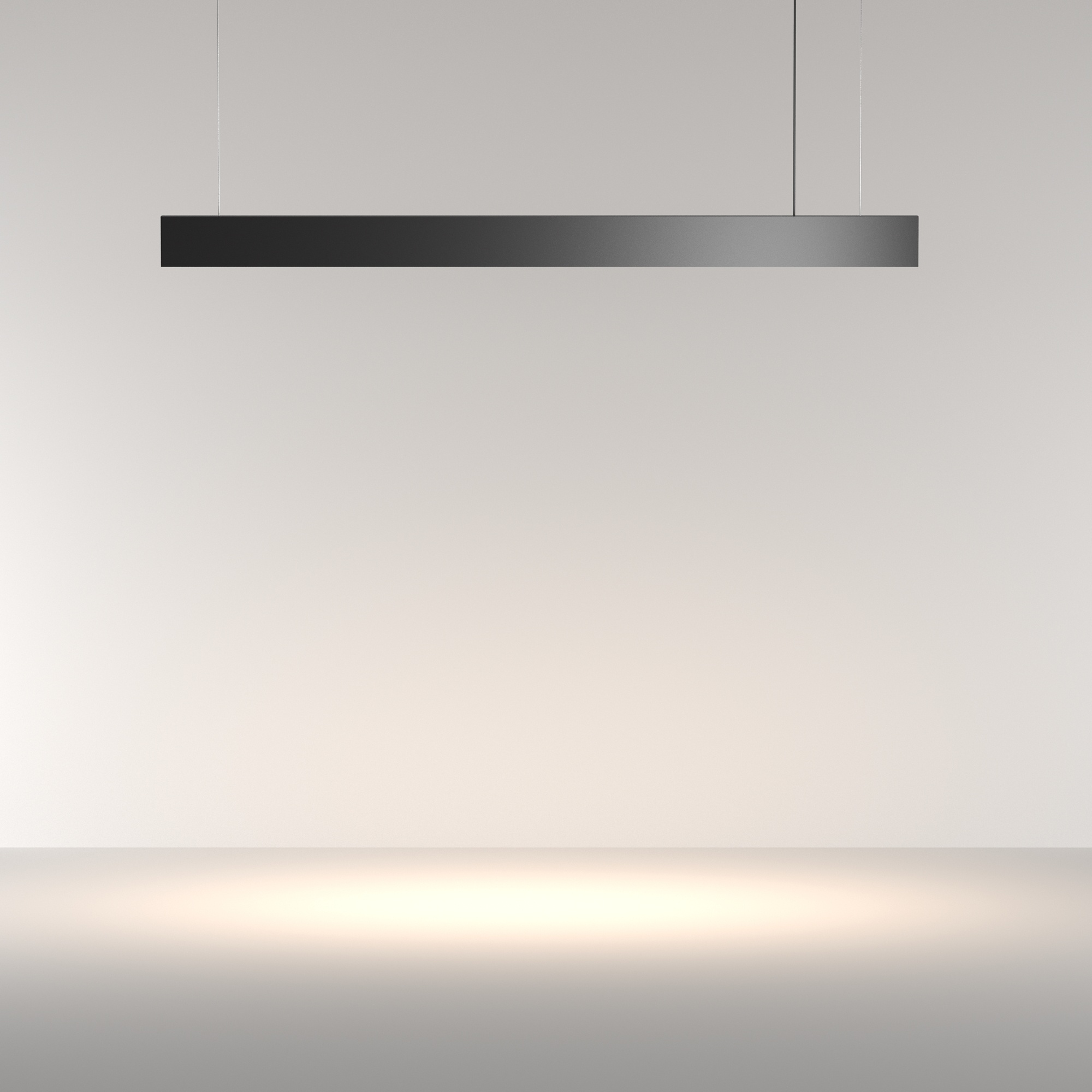 Maytoni - Hanglamp BASIS - Zwart - 112.5x3.3x7.5 cm