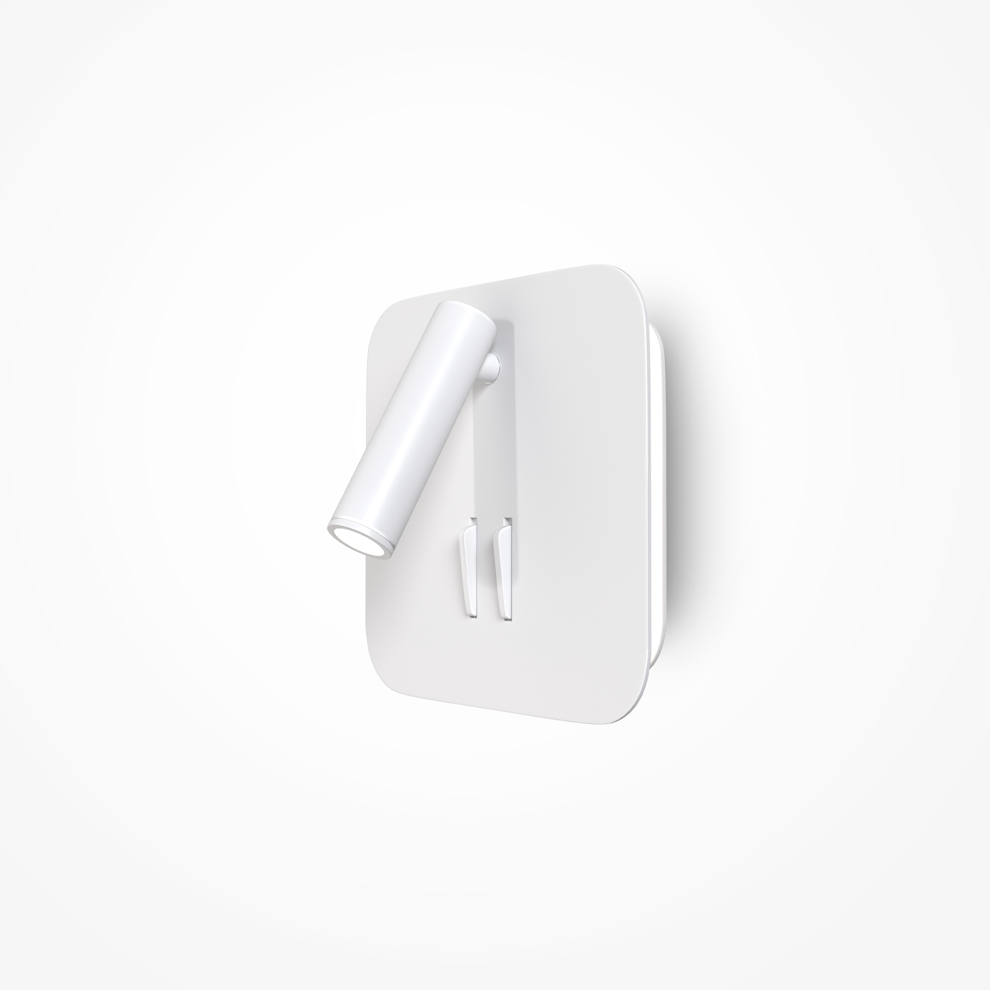 Maytoni - Wandlamp Ios 176 - Wit - 6.5x13x13 cm