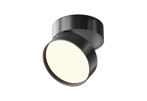 Maytoni - Plafondlamp Onda - Zwart - 12x12x8.2 cm