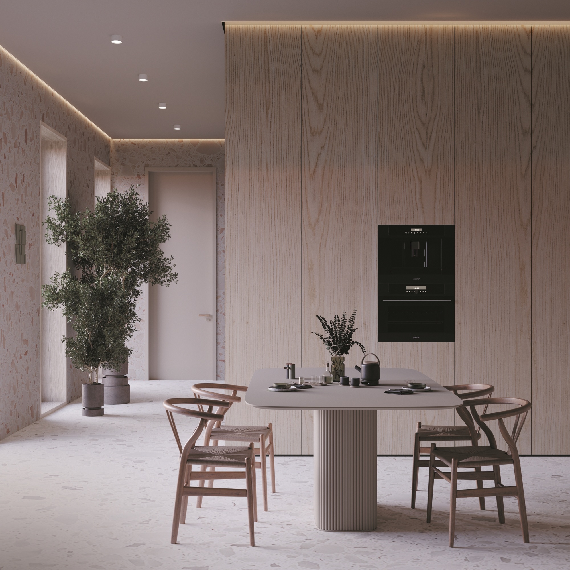 Maytoni - Plafondlamp Hoop - Wit - 8.5x8.5x5 cm