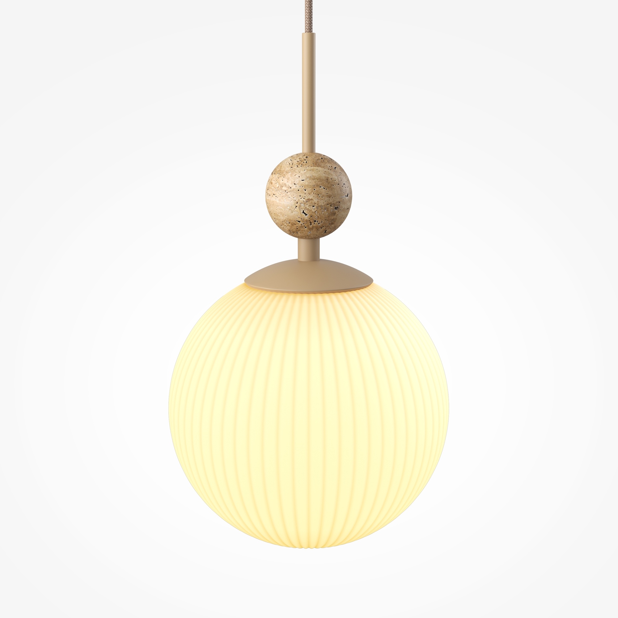 Maytoni - Hanglamp TAVO - Beige - 20x20x239 cm