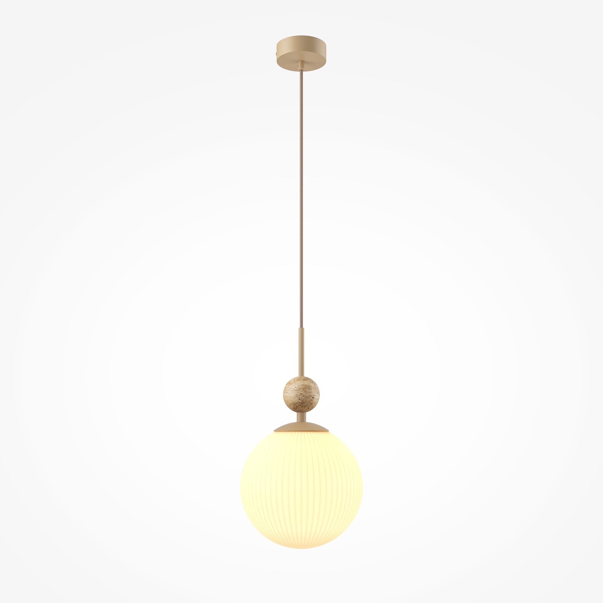 Maytoni - Hanglamp TAVO - Beige - 20x20x239 cm