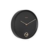 Karlsson - Wall Clock Esencia Cuckoo - Zwart - Ø30cm
