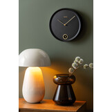Karlsson - Wall Clock Esencia Cuckoo - Zwart - Ø30cm