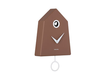 Karlsson - Wall Clock Grafico Cuckoo - Bruin - Øcm