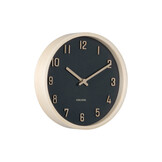 Karlsson - Wall Clock Nervadura Small - Zwart - Ø22cm