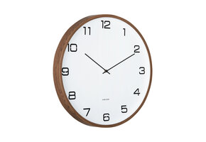 Karlsson - Wall Clock Delicado Large - Wit - Ø50,8cm