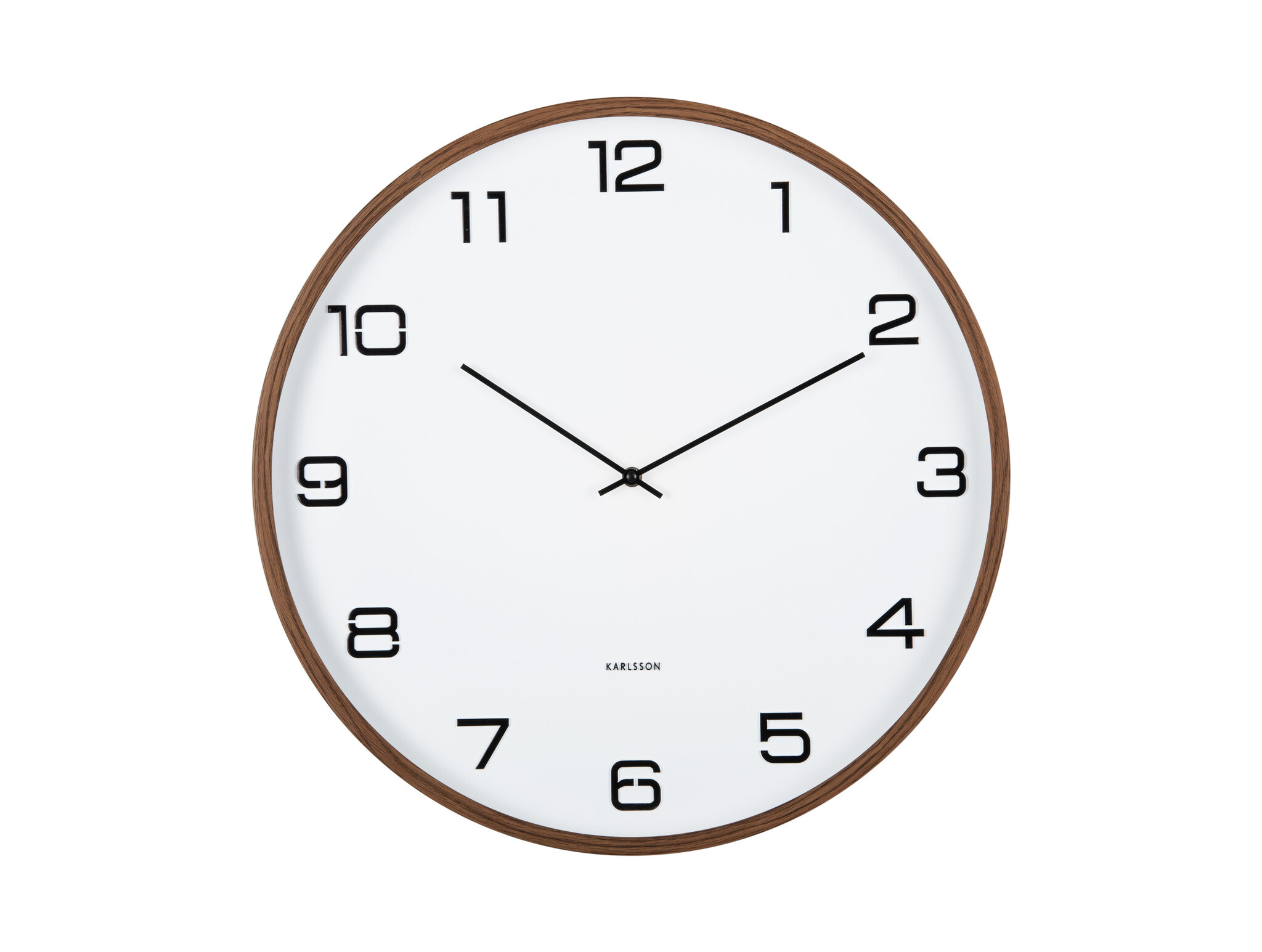 Karlsson - Wall Clock Delicado Large - Wit - Ø50,8cm