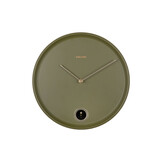 Karlsson - Wall Clock Esencia Cuckoo - Groen - Ø30cm