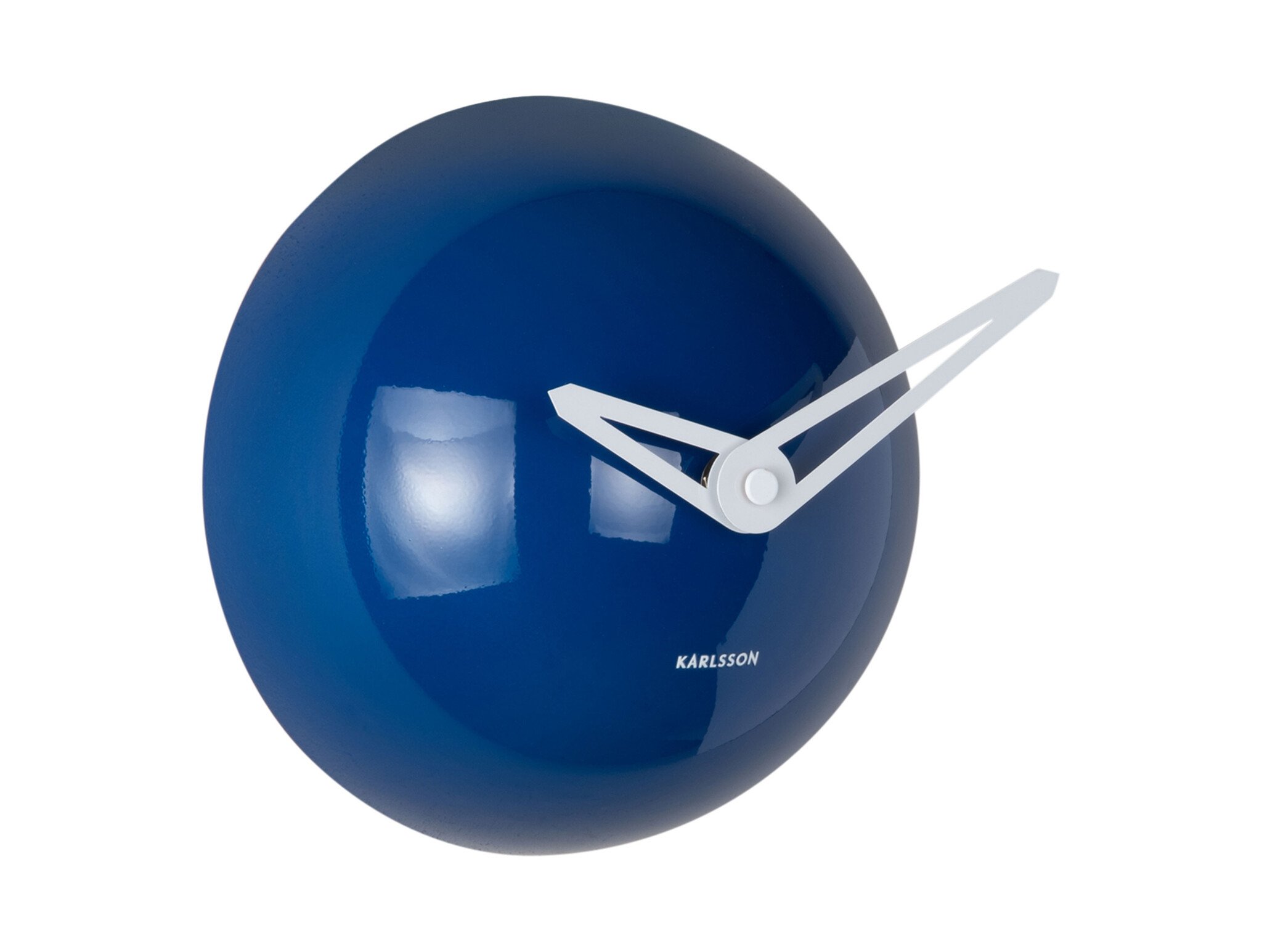 Karlsson - Wall Clock Cool Retro Cap - Blauw - Ø15cm