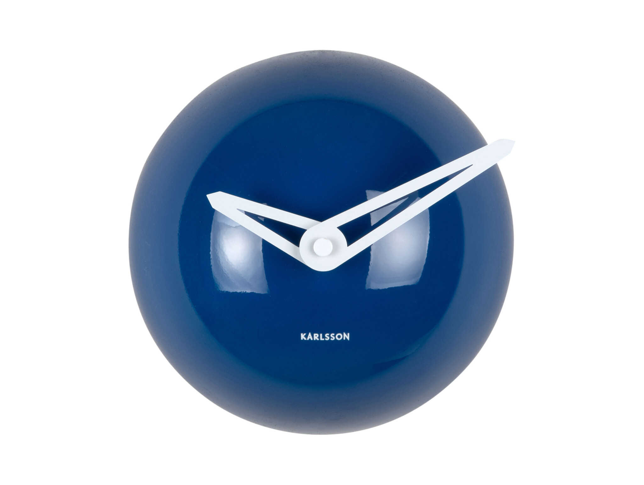 Karlsson - Wall Clock Cool Retro Cap - Blauw - Ø15cm