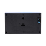 Karlsson - Tafelklok Boxed Flip - Blauw - 20,7x20,7x11,7 cm