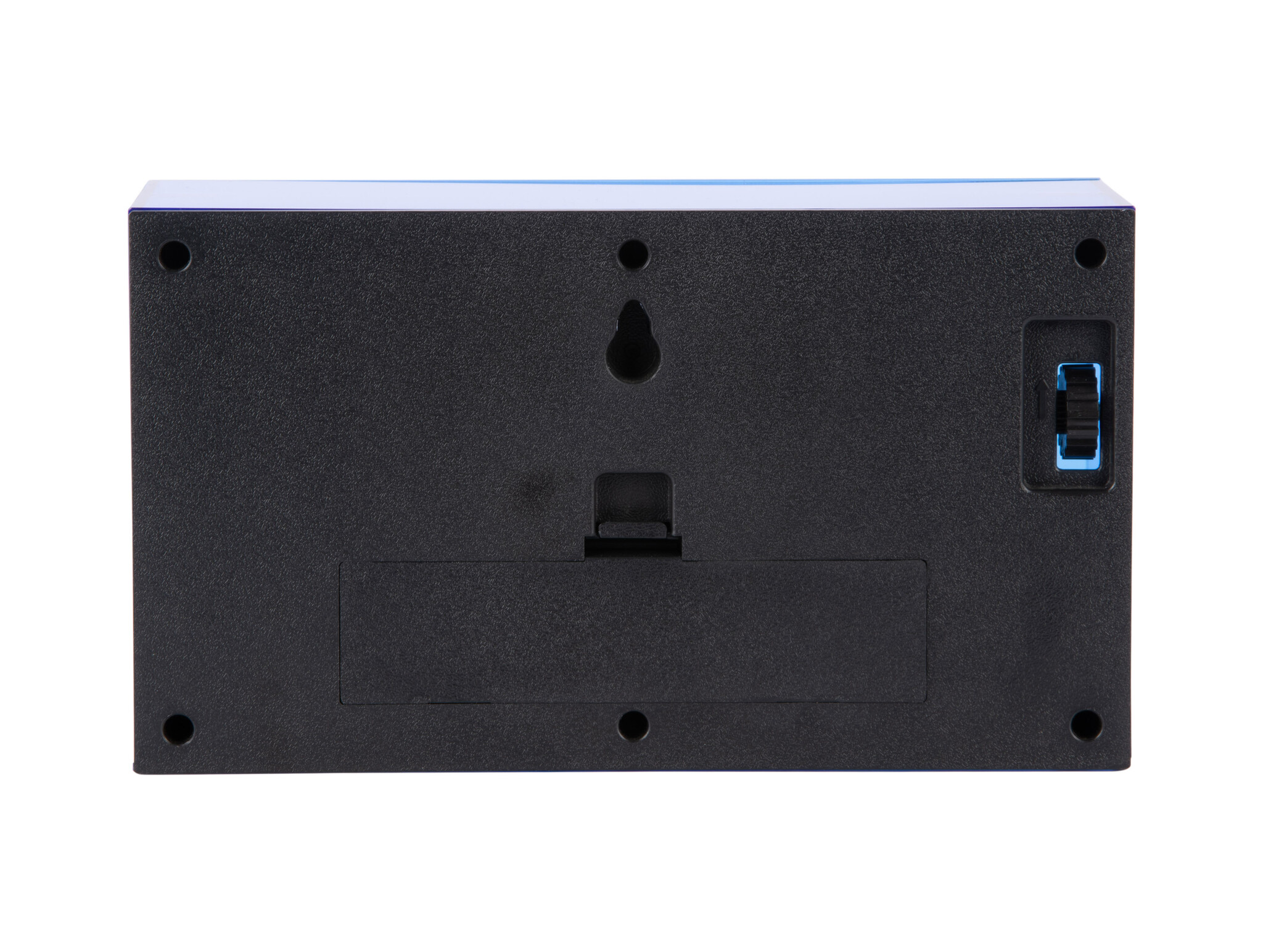 Karlsson - Tafelklok Boxed Flip - Blauw - 20,7x20,7x11,7 cm