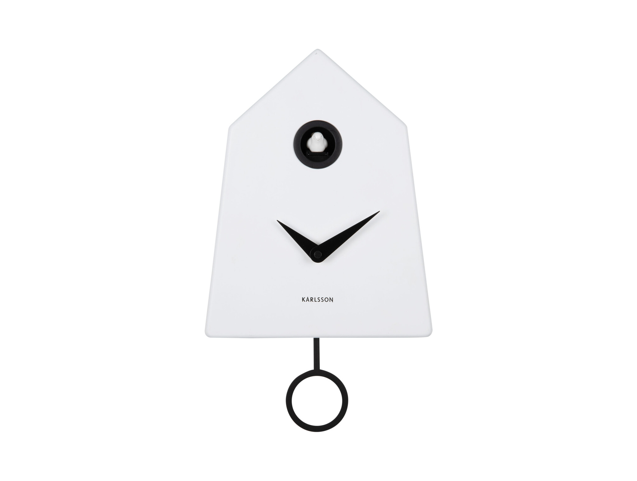 Karlsson - Wall Clock Grafico Cuckoo - Wit - Øcm
