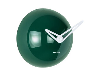 Karlsson - Wall Clock Cool Retro Cap - Groen - Ø15cm