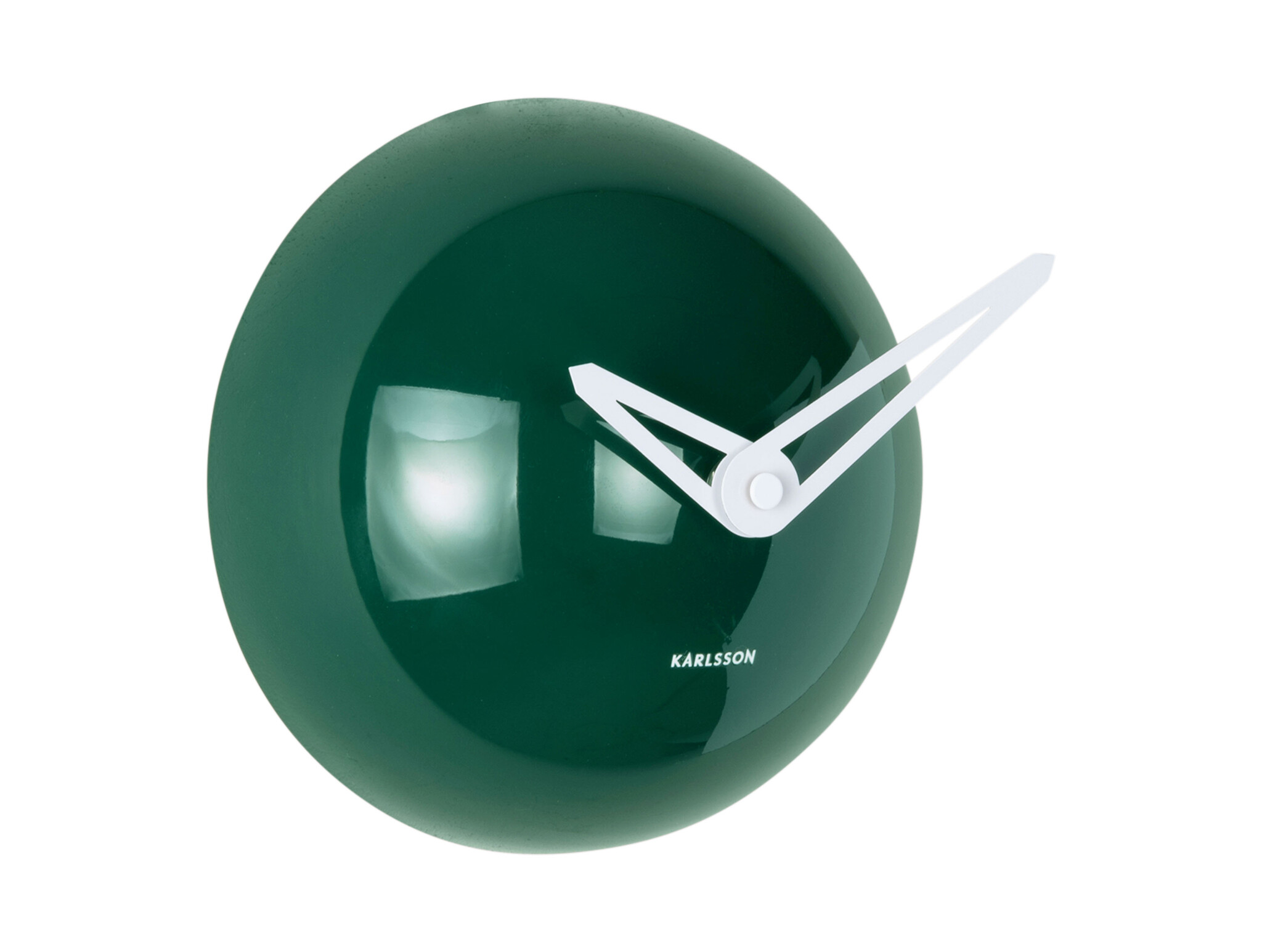 Karlsson - Wall Clock Cool Retro Cap - Groen - Ø15cm