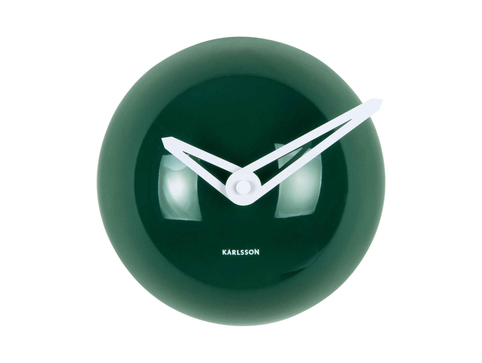 Karlsson - Wall Clock Cool Retro Cap - Groen - Ø15cm