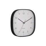 Karlsson - Wall Clock Grato Cuadrado - Zwart - Øcm