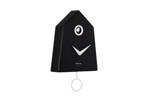 Karlsson - Wall Clock Grafico Cuckoo - Zwart - Øcm