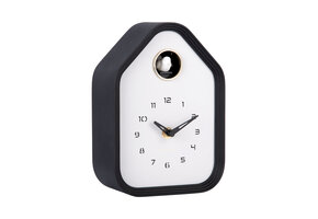 Karlsson - Wall/Table Clock Reina Cuckoo - Zwart - Øcm