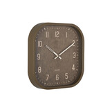 Karlsson - Wall Clock Elemental Cuadrado - Groen - Ø30cm