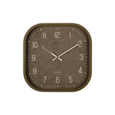 Karlsson - Wall Clock Elemental Cuadrado - Groen - Ø30cm