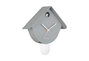 Karlsson - Wall Clock Retro Cuckoo - Grijs - Øcm