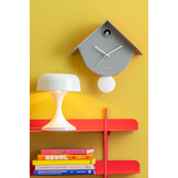 Karlsson - Wall Clock Retro Cuckoo - Grijs - Øcm