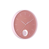 Karlsson - Wall Clock Grato Pendulum - Roze - Ø40,6cm
