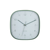 Karlsson - Wall Clock Grato Cuadrado - Groen - Øcm