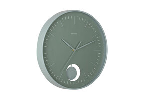 Karlsson - Wall Clock Grato Pendulum - Groen - Ø40,6cm