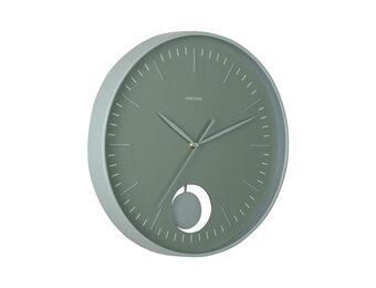 Karlsson - Wall Clock Grato Pendulum - Groen - Ø40,6cm