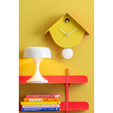 Karlsson - Wall Clock Retro Cuckoo - Geel - Øcm