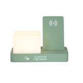 Karlsson - Wekker Retro w. Night Light LED - Groen - 11,5x15,4x20 cm