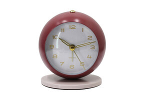 Karlsson - Wekker Reina - Rood - 8x8x10 cm