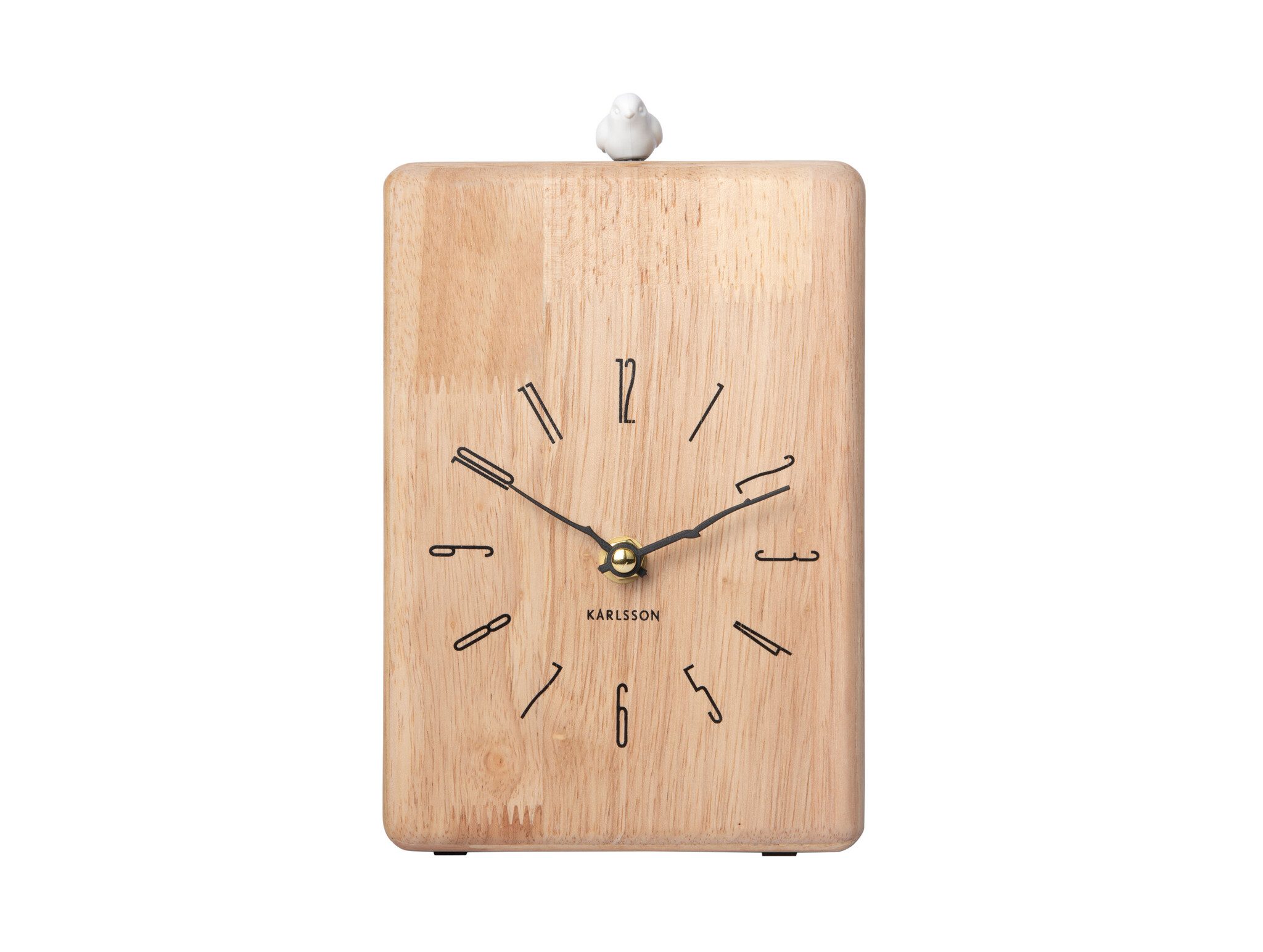 Karlsson - Wall/Table Clock Rama Cuckoo - Bruin - Øcm