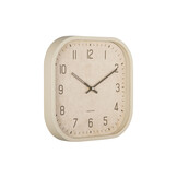 Karlsson - Wall Clock Elemental Cuadrado - Wit - Ø30cm