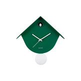 Karlsson - Wall Clock Retro Cuckoo - Groen - Øcm