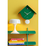 Karlsson - Wall Clock Retro Cuckoo - Groen - Øcm
