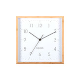 Karlsson - Wall Clock Neat Cuadrado - Wit - Øcm