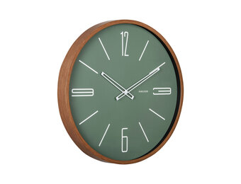 Karlsson - Wall Clock Marcado Large - Groen - Ø50,8cm