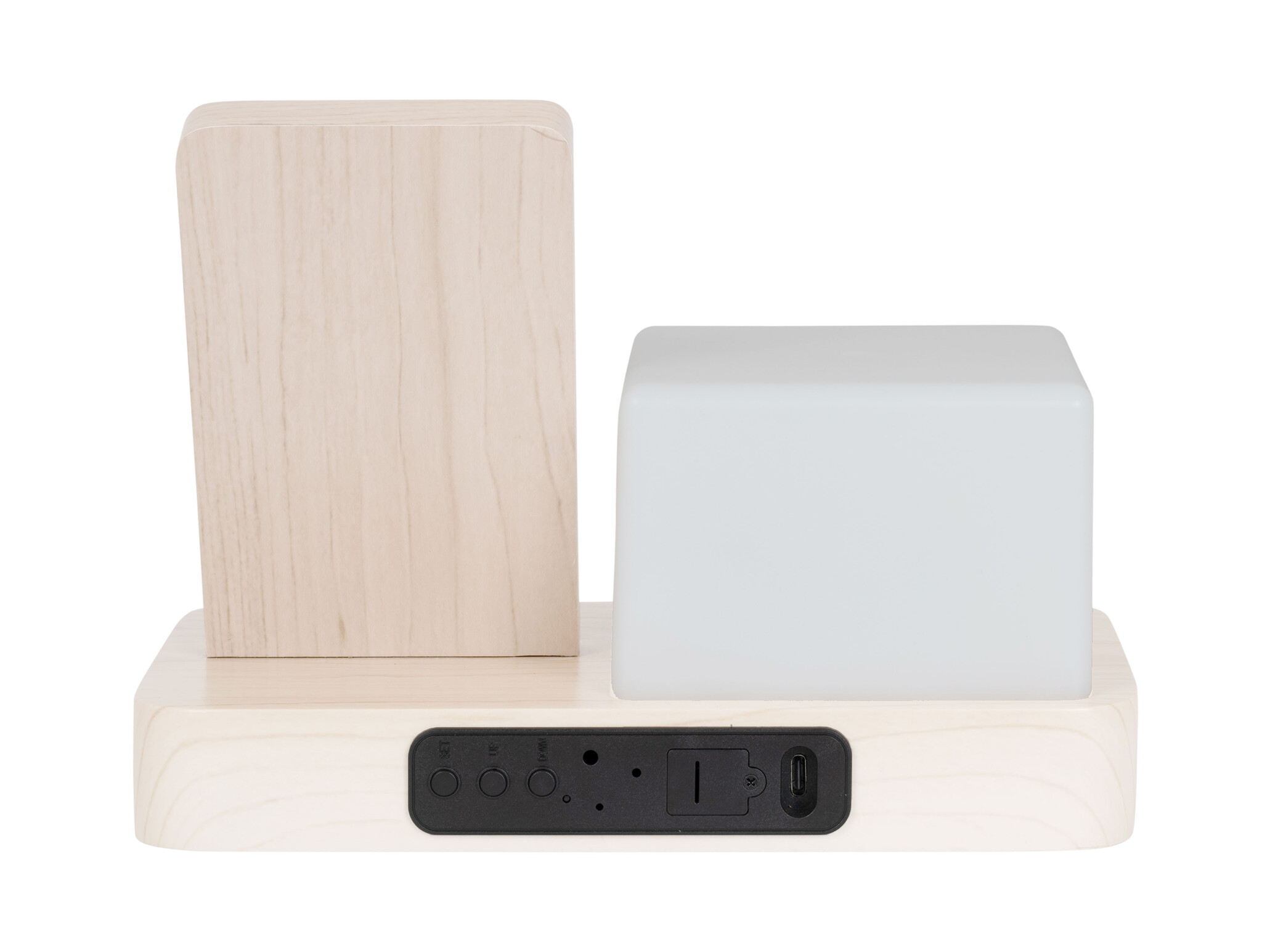 Karlsson - Wekker Retro w. Night Light LED - Wit - 11,5x15,4x20 cm