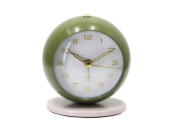 Karlsson - Wekker Reina - Groen - 8x8x10 cm