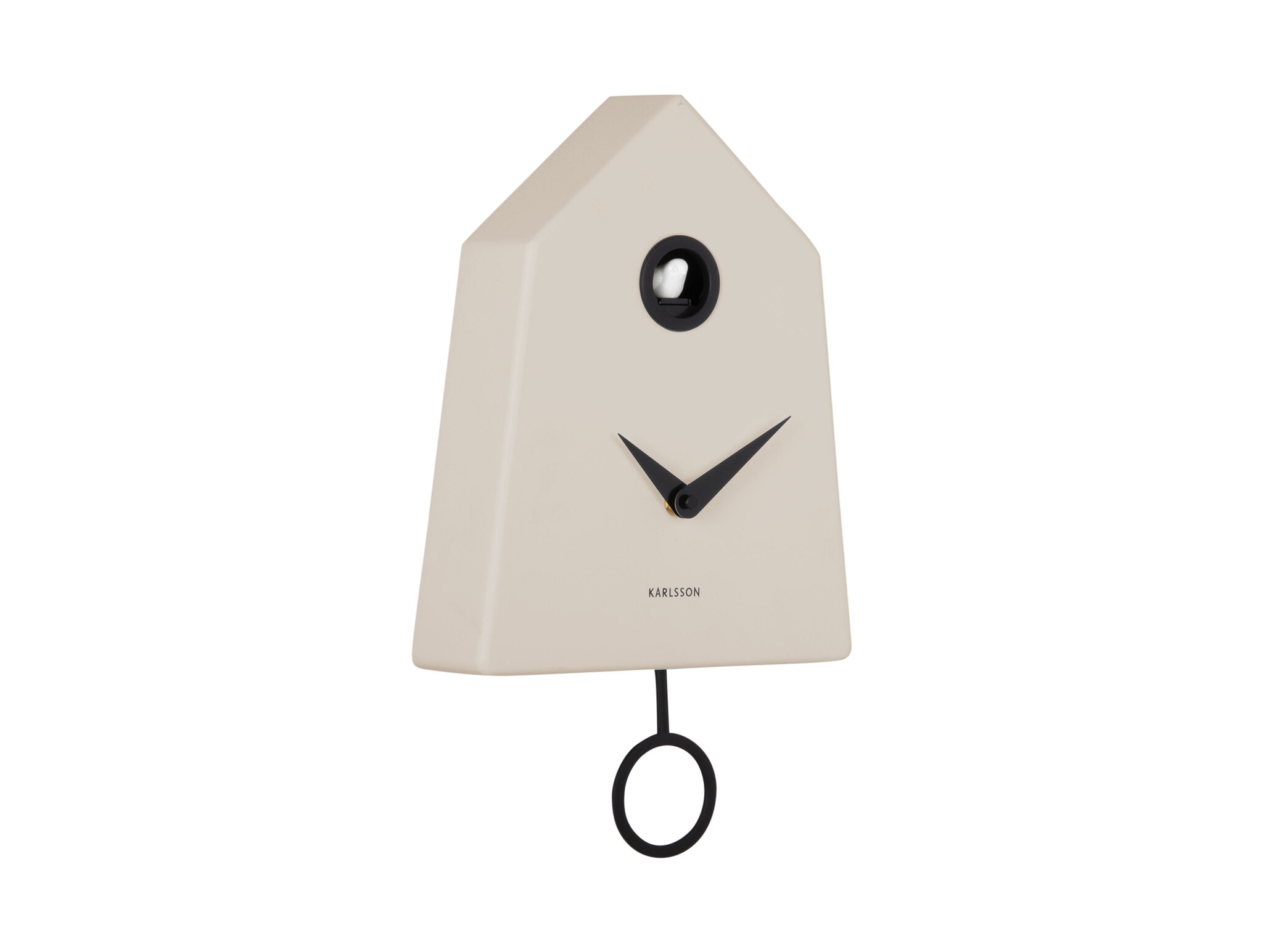 Karlsson - Wall Clock Grafico Cuckoo - Grijs - Øcm