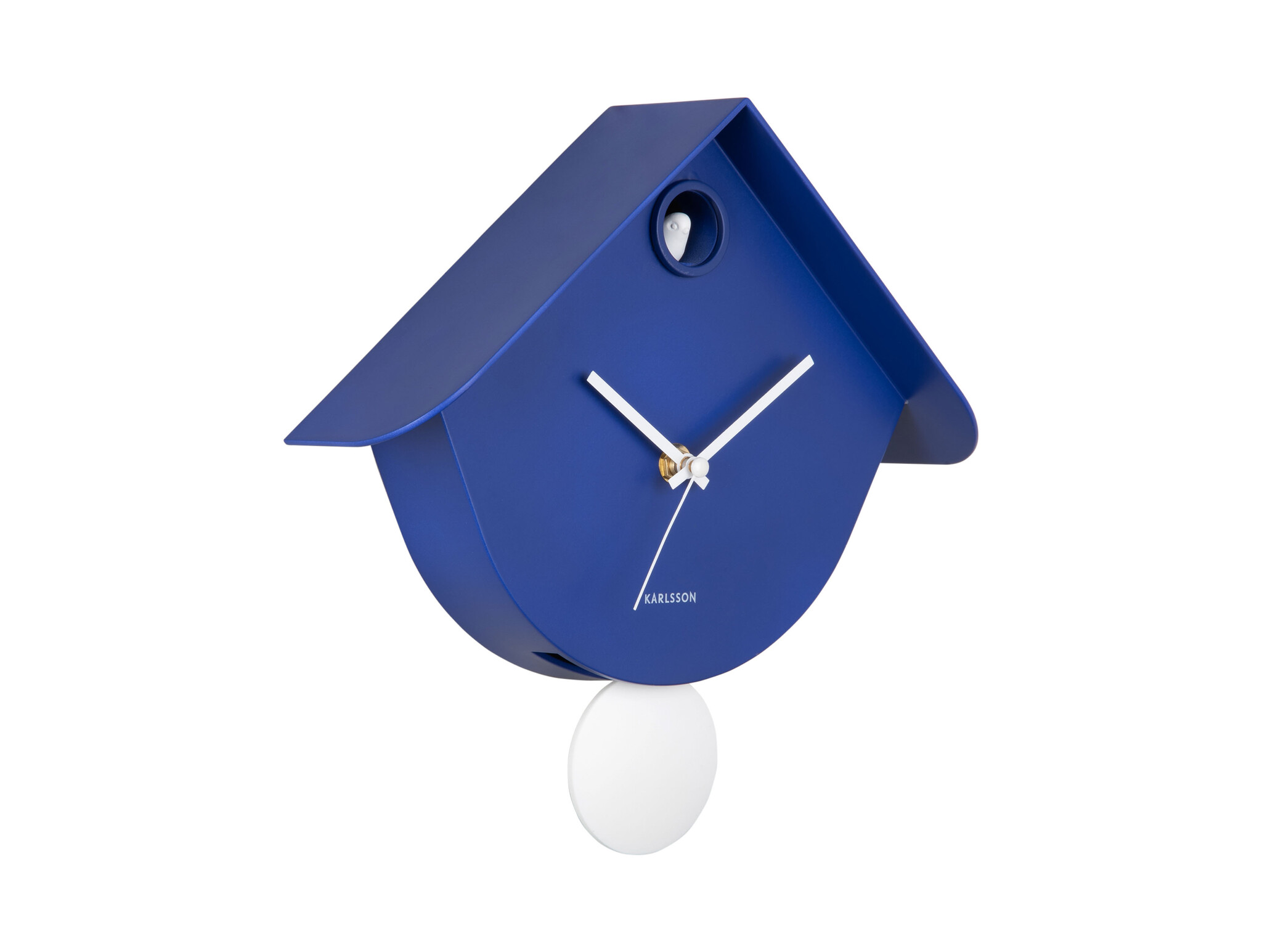 Karlsson - Wall Clock Retro Cuckoo - Blauw - Øcm