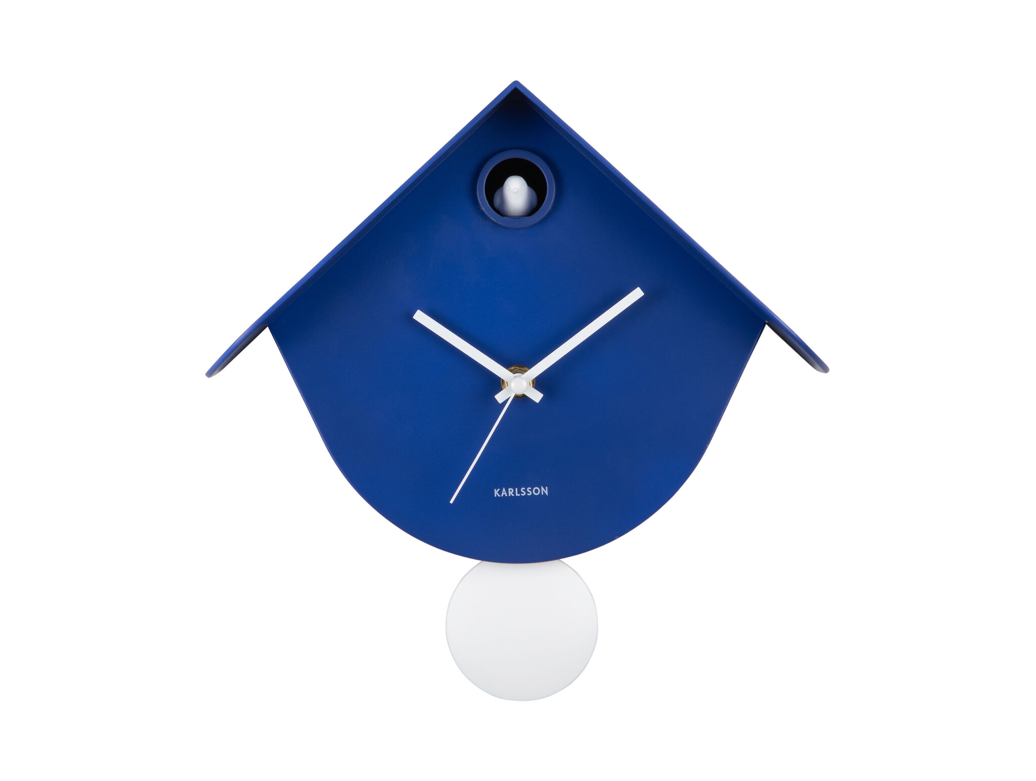 Karlsson - Wall Clock Retro Cuckoo - Blauw - Øcm
