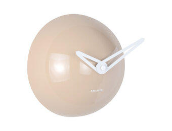 Karlsson - Wall Clock Cool Retro Cap - Grijs - Ø15cm